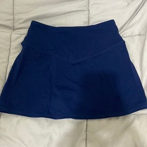 Soft navy skirt